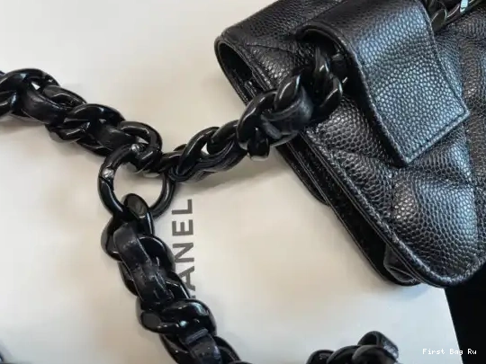 First Bag Ru CARD BELT CHANEL FLAP HOLDER 0503